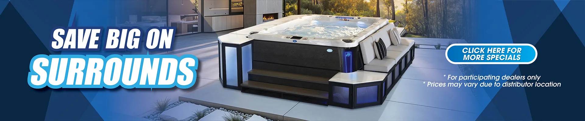 Calspas hot tub being used in a family setting - Lakewood